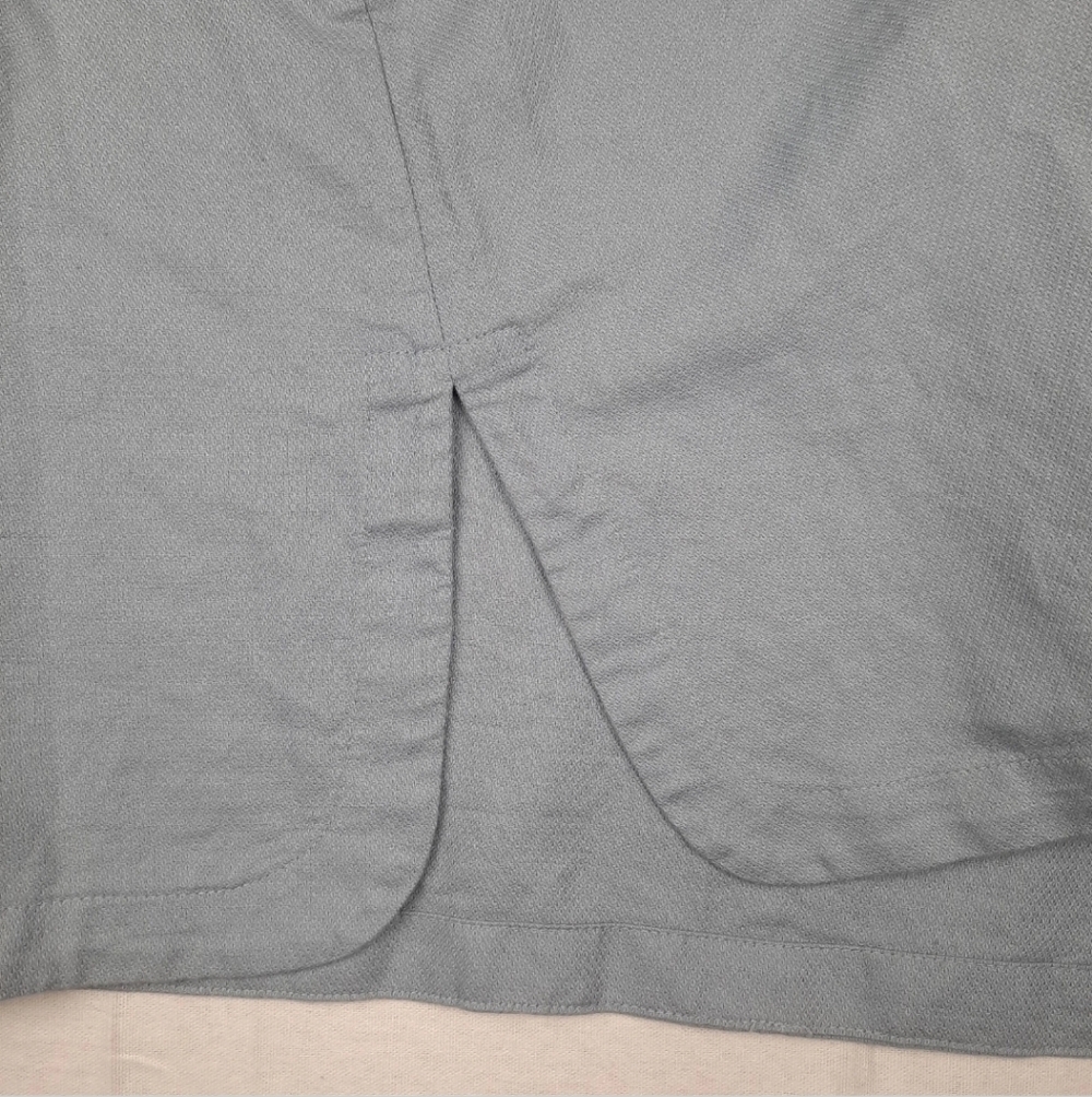NWT J. Jill Linen Cotton Lightweight Peacoat Blazer Dusty Blue Size 2XL Breeze - Picture 10 of 10